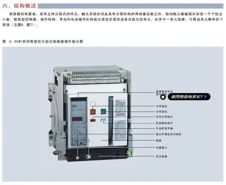 Ϳܶ·HUW1-1000M/3 200A