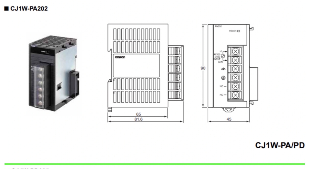 OMRON/ŷķ CJ1WϵDCԴԪ CJ1W-PD025