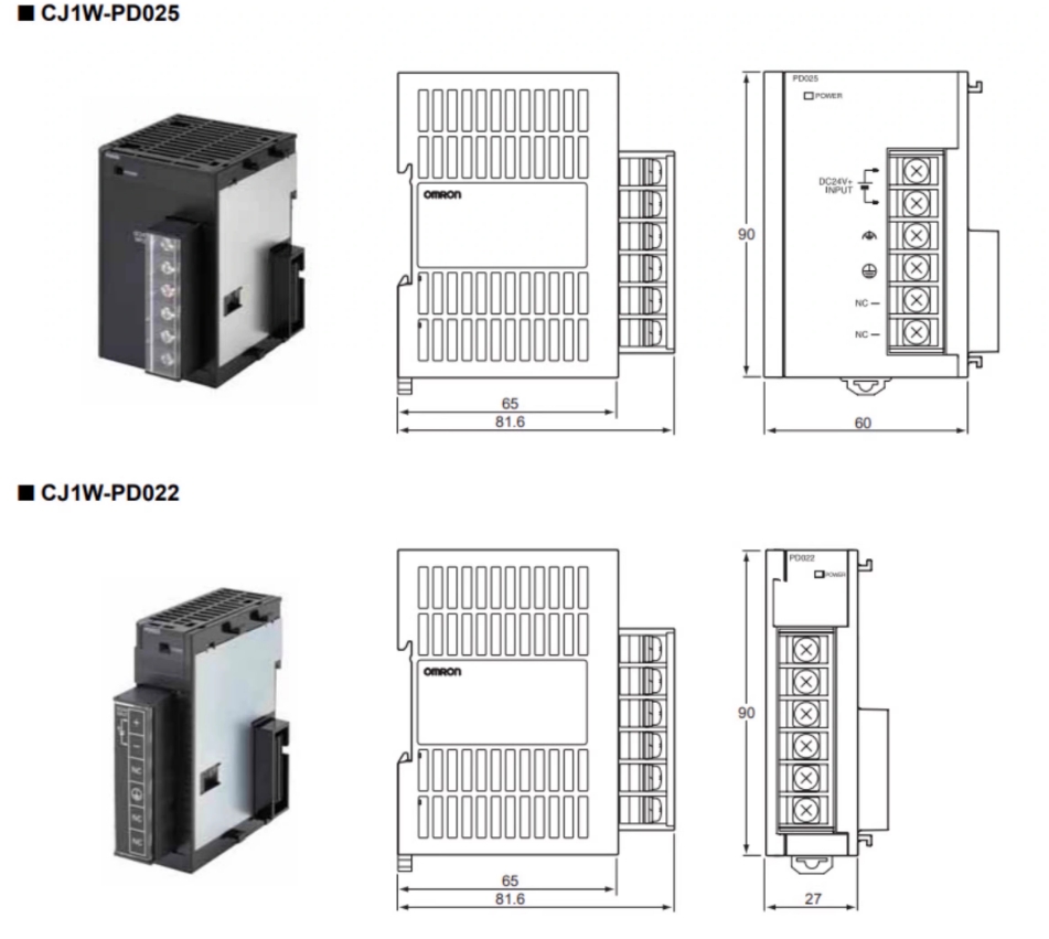 OMRON/ŷķ CJ1WϵDCԴԪ CJ1W-PD025